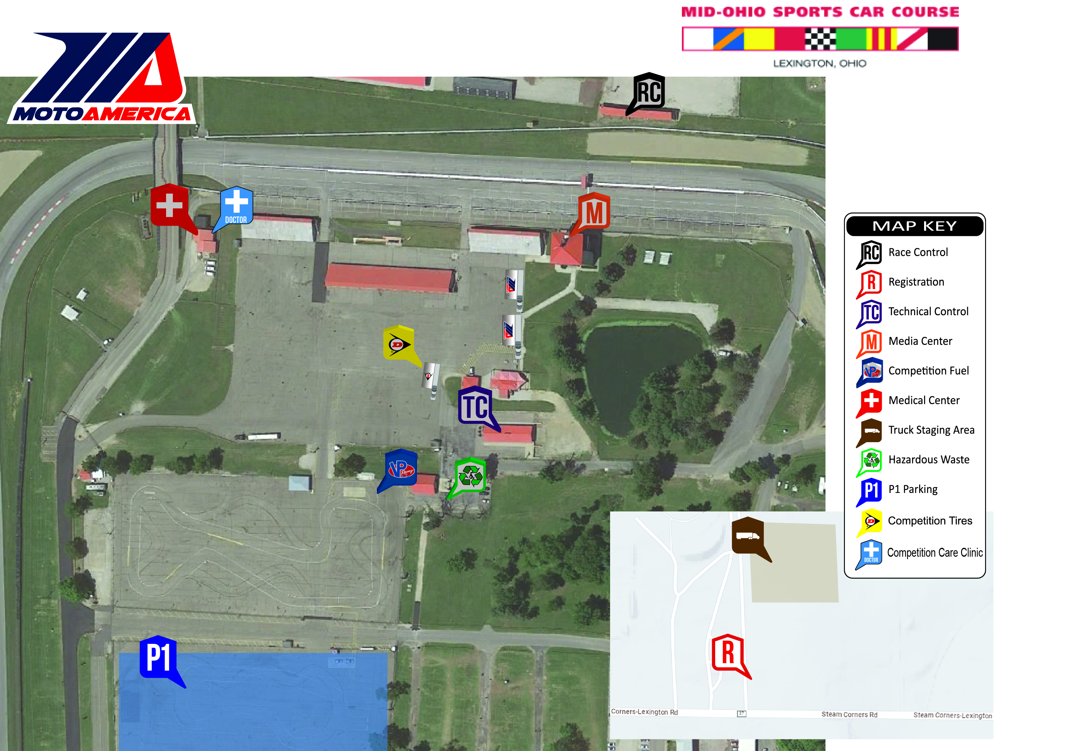 The Ridge Facility Map